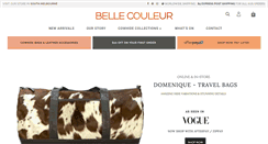 Desktop Screenshot of bellecouleur.com.au